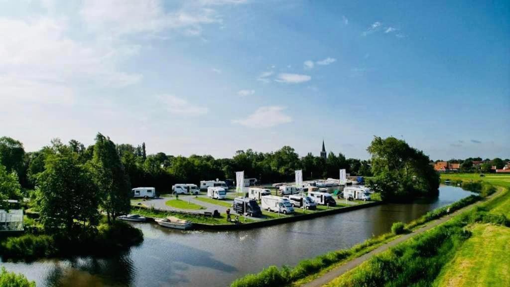 Tiny House Aan Het Water Op De Appelhof Villa Wommels Exteriör bild