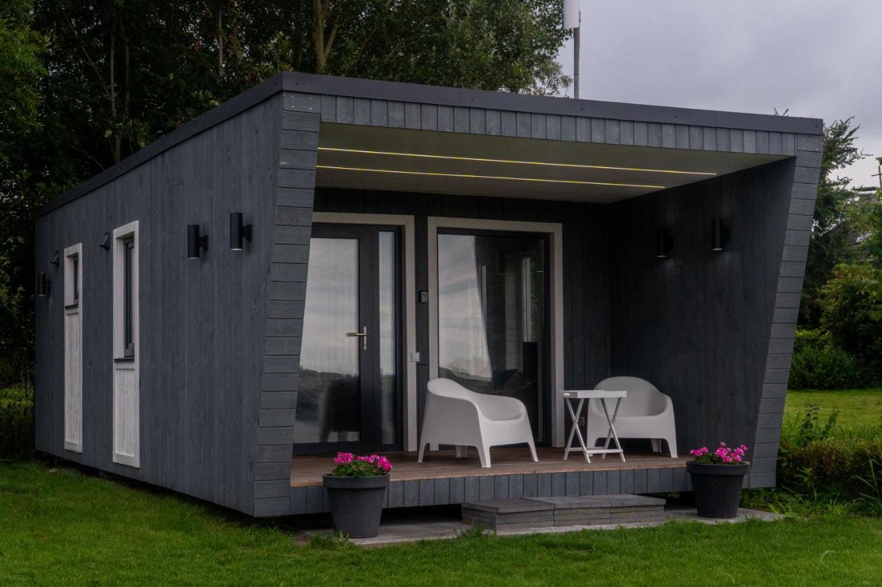 Tiny House Aan Het Water Op De Appelhof Villa Wommels Exteriör bild