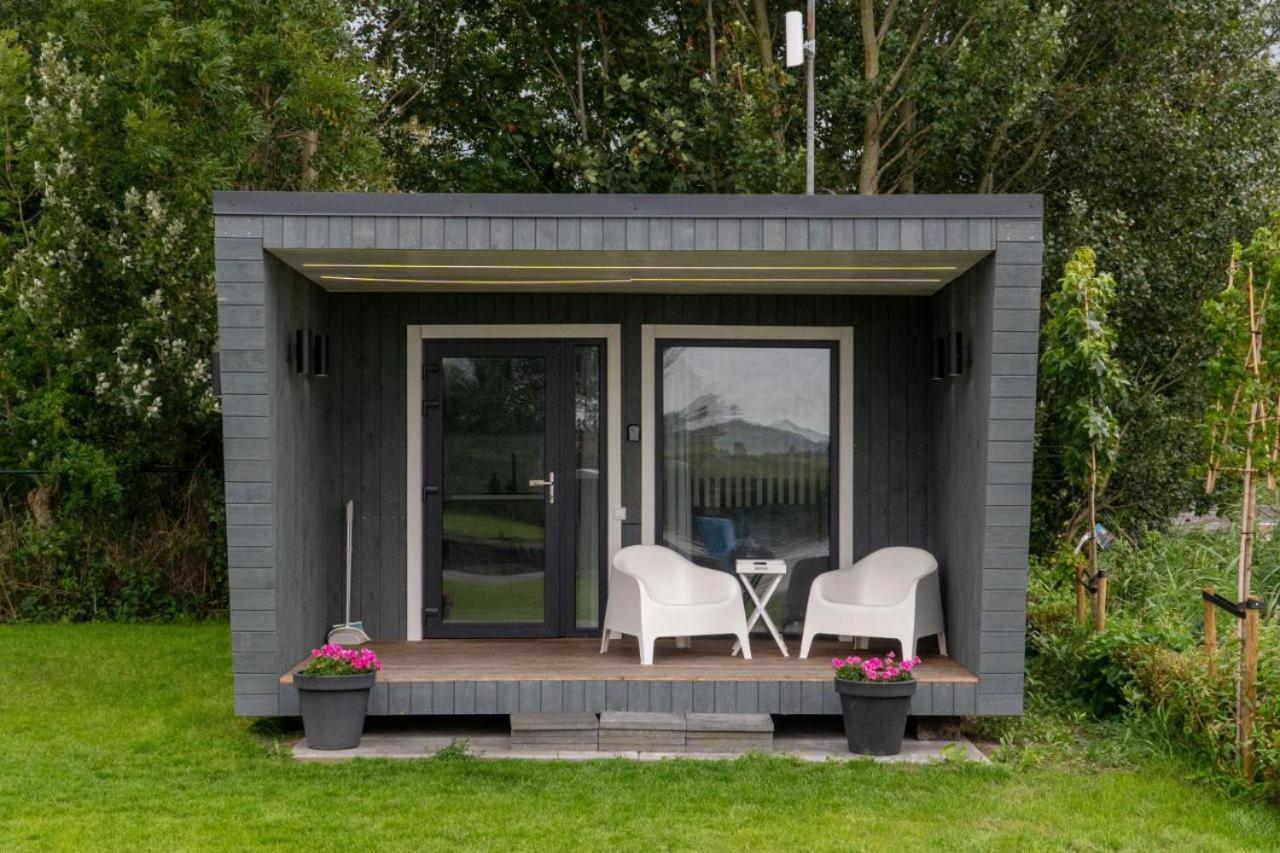 Tiny House Aan Het Water Op De Appelhof Villa Wommels Exteriör bild